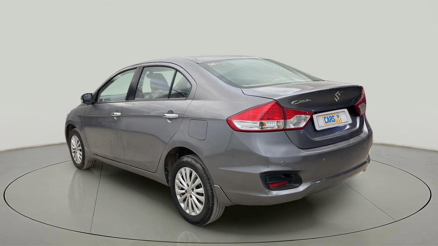 2017 Maruti Ciaz ZETA 1.4  MT PETROL, Petrol, Manual, 51,530 km, Left Back Diagonal