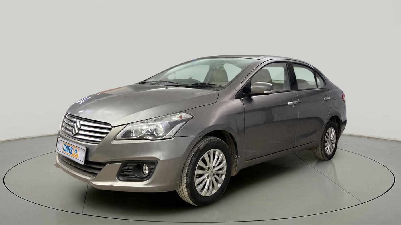 2017 Maruti Ciaz ZETA 1.4  MT PETROL, Petrol, Manual, 51,530 km, Left Front Diagonal