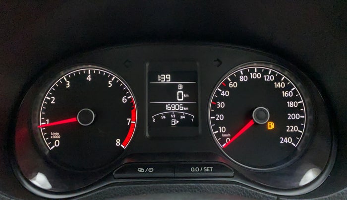 2016 Volkswagen Ameo HIGHLINE 1.2, Petrol, Manual, 16,906 km, Odometer Image