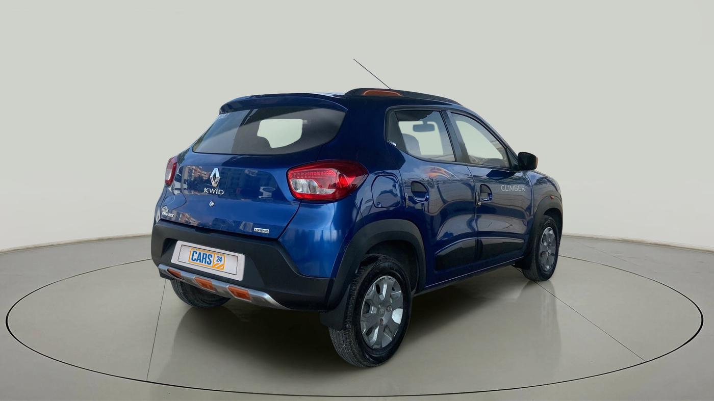 2018 Renault Kwid CLIMBER 1.0 AMT, Petrol, Automatic, 46,452 km, Right Back Diagonal