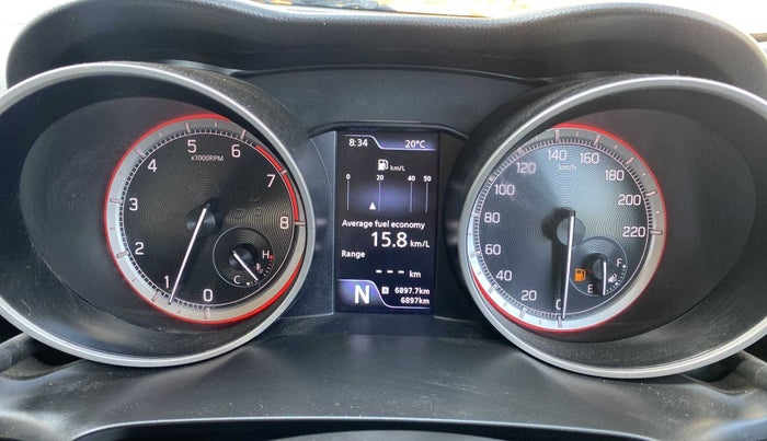 2022 Maruti Swift ZXI PLUS AMT DUAL TONE, Petrol, Automatic, 6,974 km, Odometer Image