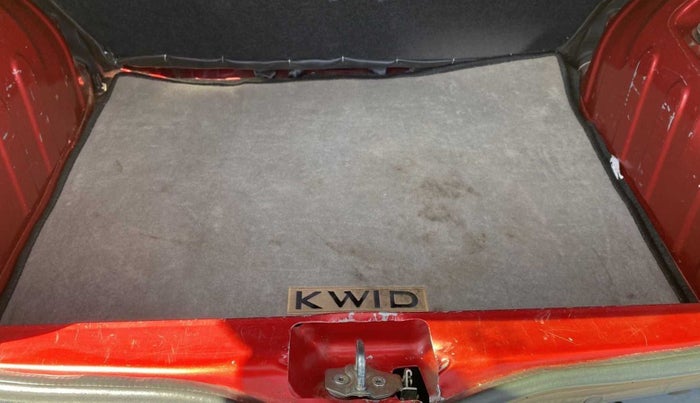 2016 Renault Kwid RXT 1.0, Petrol, Manual, 45,976 km, Boot Inside