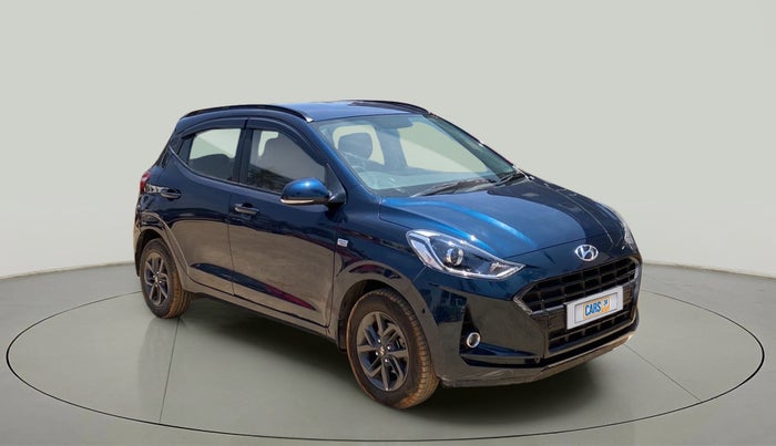 2020 Hyundai GRAND I10 NIOS SPORTZ AMT 1.2 KAPPA VTVT, Petrol, Automatic, 17,285 km, Right Front Diagonal