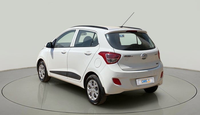 2016 Hyundai Grand i10 SPORTZ 1.2 KAPPA VTVT, Petrol, Manual, 66,630 km, Left Back Diagonal