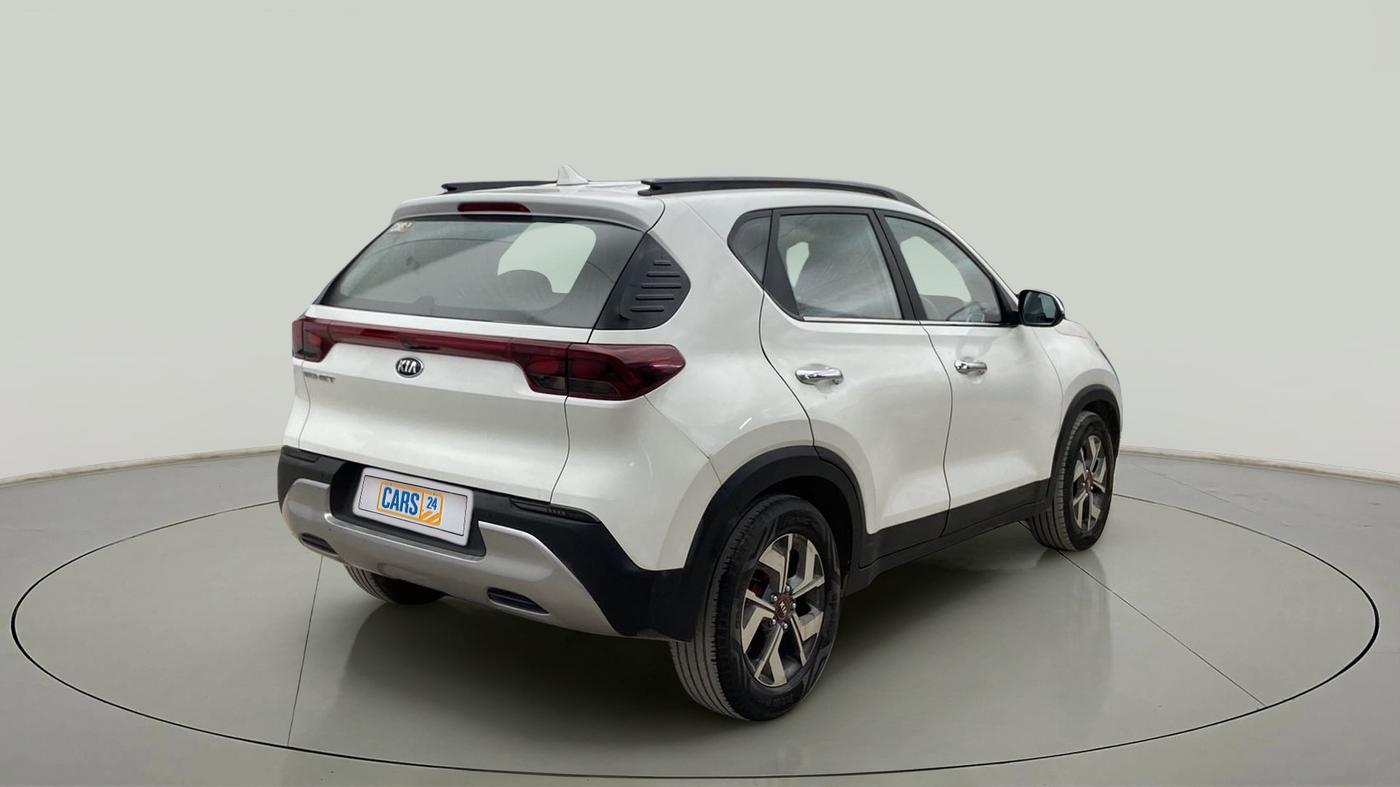 2020 KIA SONET HTK PLUS 1.5, Diesel, Manual, 35,537 km, Right Back Diagonal