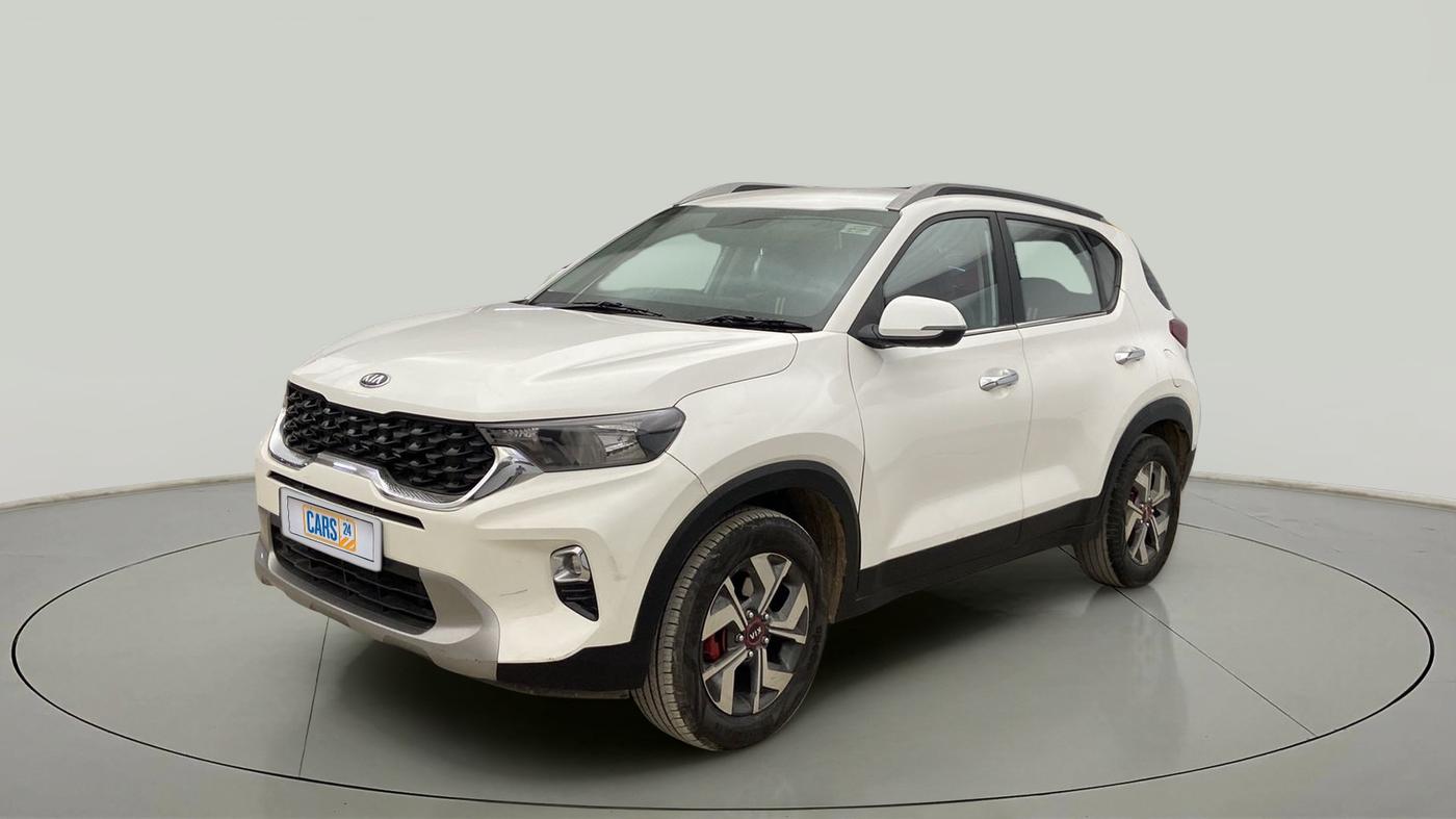 2020 KIA SONET HTK PLUS 1.5, Diesel, Manual, 35,537 km, Left Front Diagonal