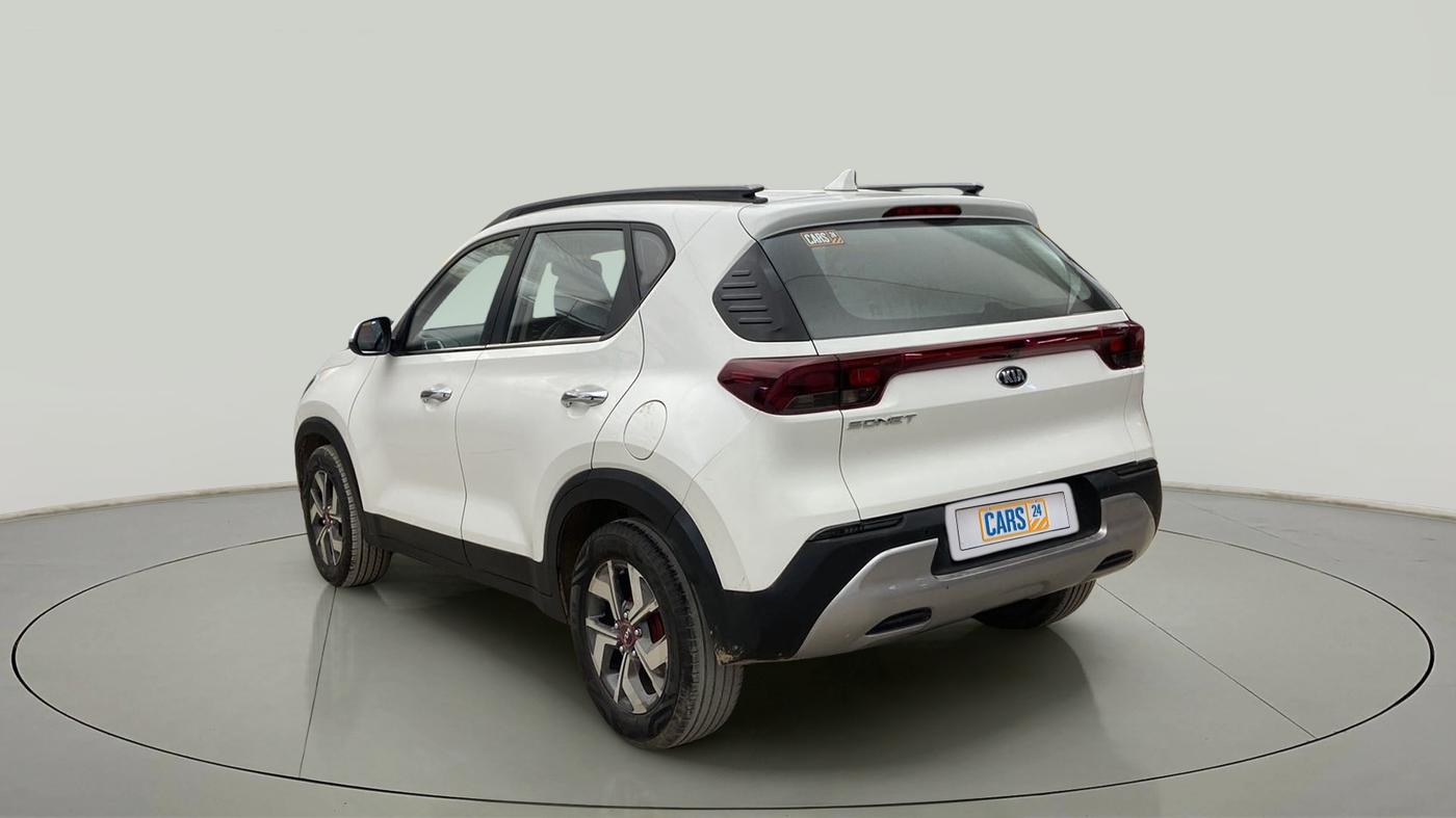 2020 KIA SONET HTK PLUS 1.5, Diesel, Manual, 35,537 km, Left Back Diagonal