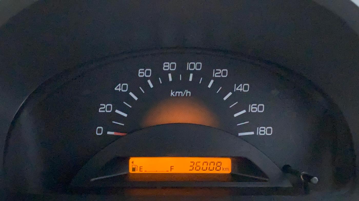 2010 Maruti Wagon R 1.0 LXI, Petrol, Manual, 36,113 km, Odometer Image