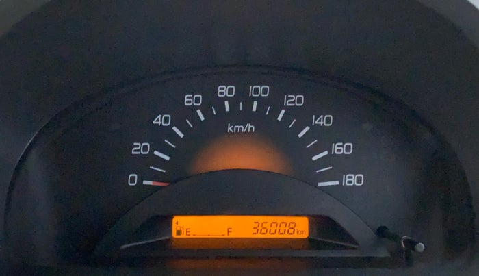 2010 Maruti Wagon R 1.0 LXI, Petrol, Manual, 36,113 km, Odometer Image