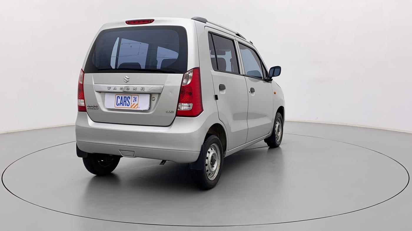 2010 Maruti Wagon R 1.0 LXI, Petrol, Manual, 36,113 km, Right Back Diagonal
