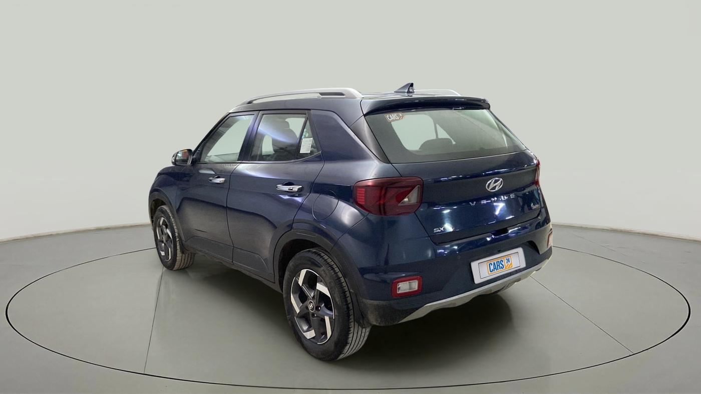 2019 Hyundai VENUE SX PLUS 1.0 TURBO DCT, Petrol, Automatic, 23,504 km, Left Back Diagonal