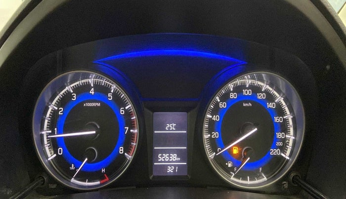 2018 Maruti Baleno DELTA PETROL 1.2, Petrol, Manual, 52,626 km, Odometer Image