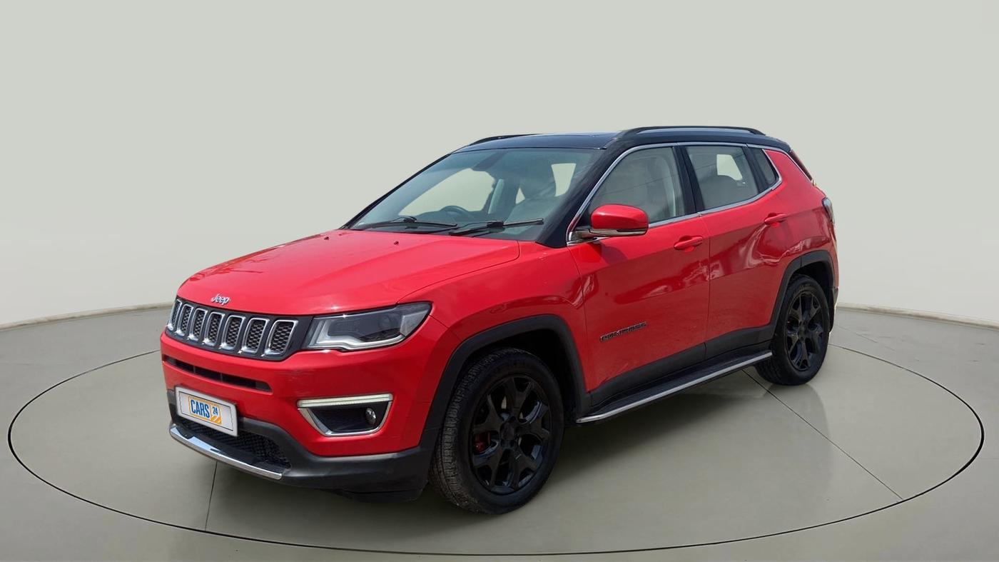 2018 Jeep Compass LIMITED PLUS DIESEL, Diesel, Manual, 72,934 km, Left Front Diagonal