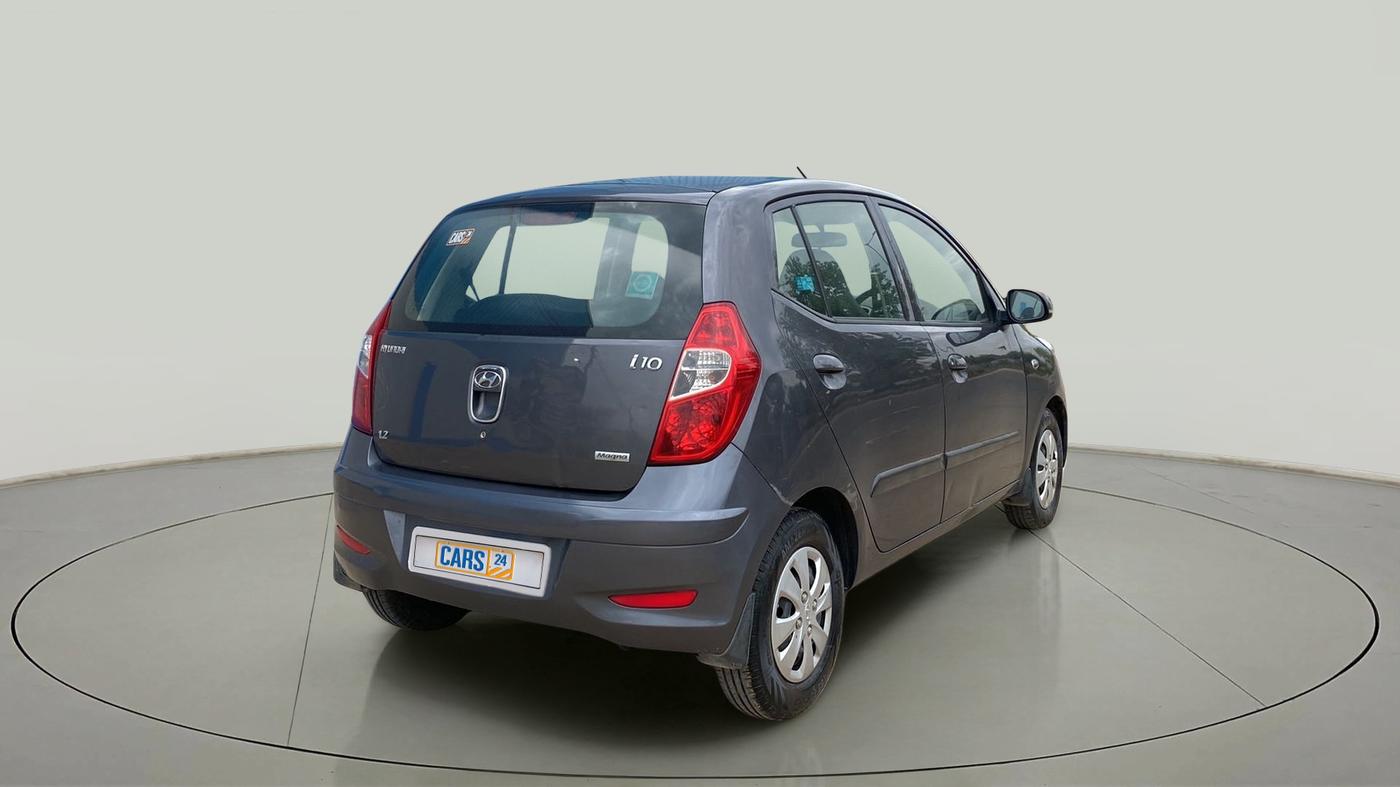 2011 Hyundai i10 MAGNA 1.2, Petrol, Manual, 65,852 km, Right Back Diagonal