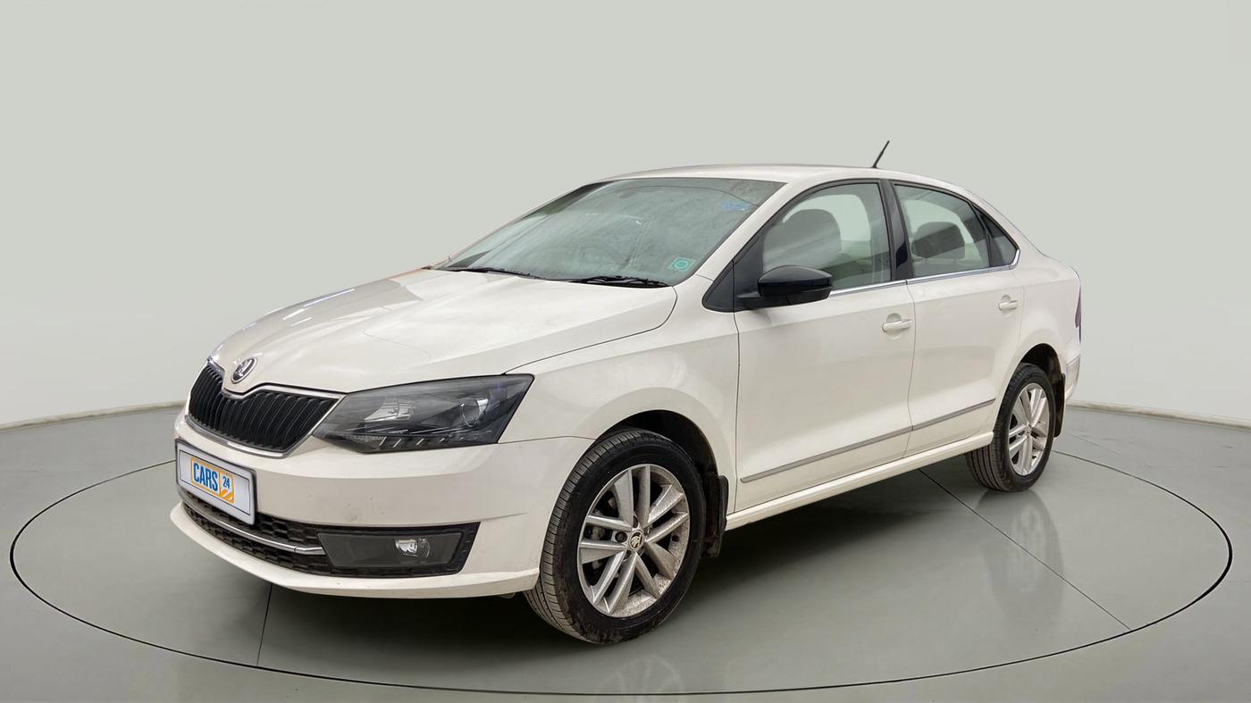 2021 Skoda Rapid STYLE TSI, Petrol, Manual, 13,471 km, Left Front Diagonal