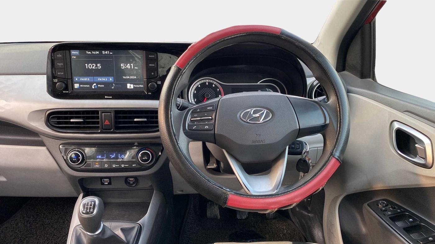 2019 Hyundai GRAND I10 NIOS SPORTZ 1.2 KAPPA VTVT, Petrol, Manual, 74,785 km, Steering Wheel Close Up