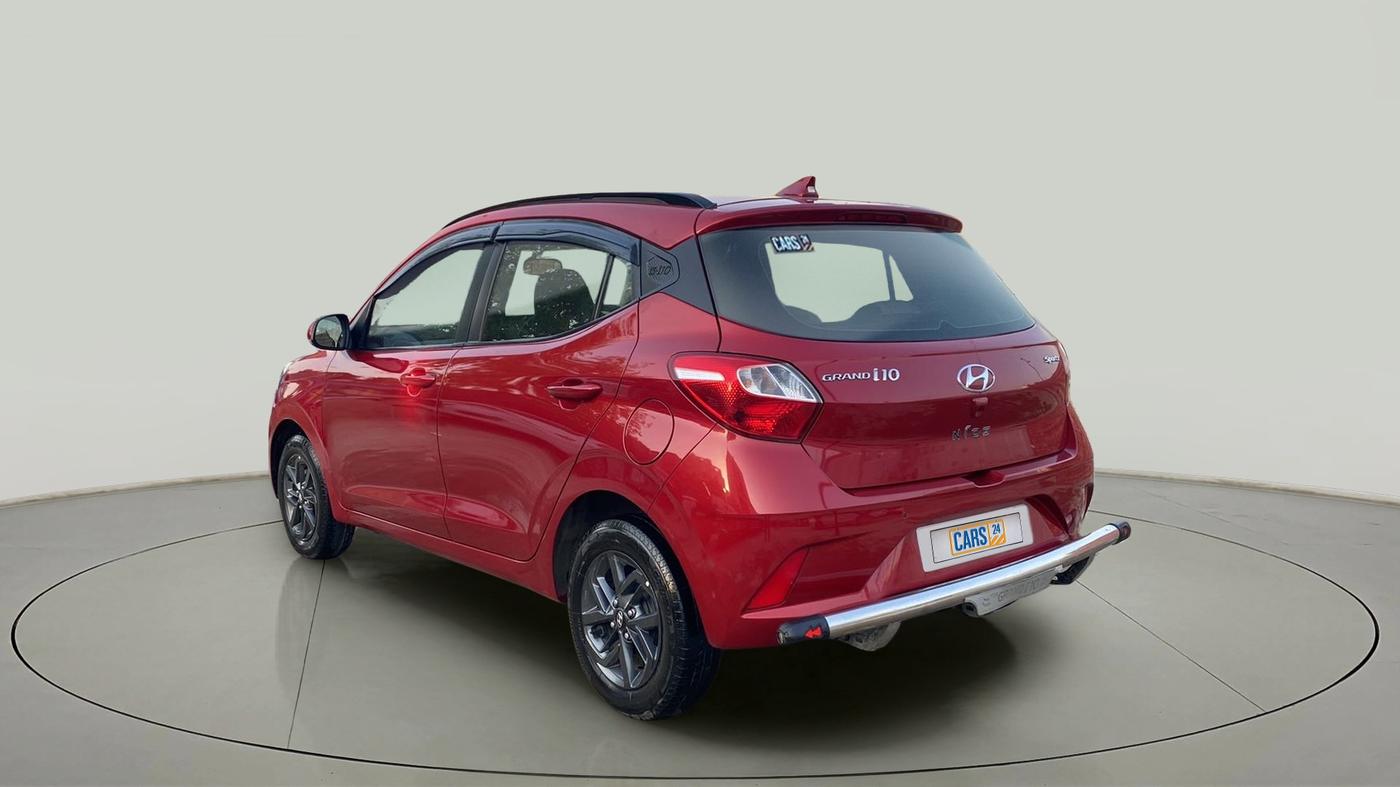 2019 Hyundai GRAND I10 NIOS SPORTZ 1.2 KAPPA VTVT, Petrol, Manual, 74,785 km, Left Back Diagonal