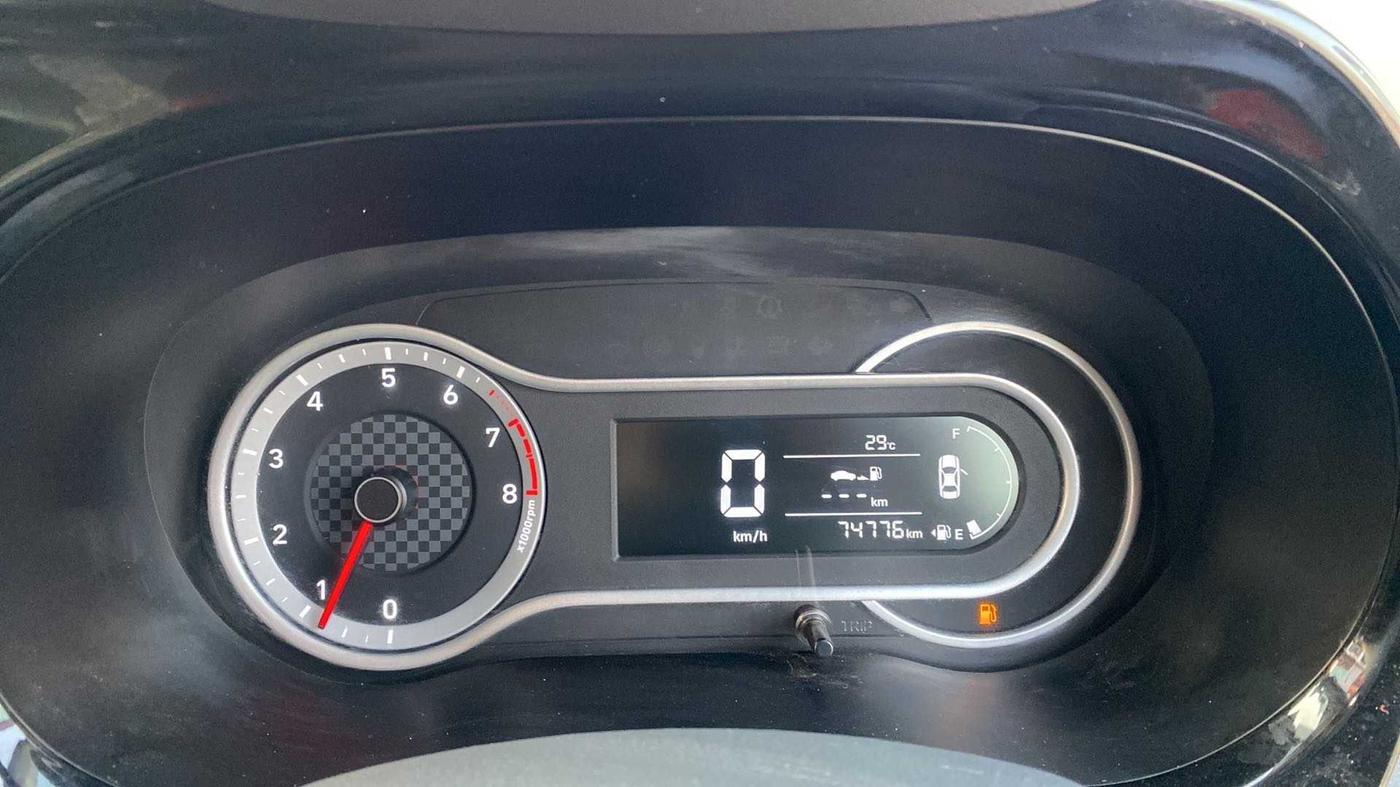 2019 Hyundai GRAND I10 NIOS SPORTZ 1.2 KAPPA VTVT, Petrol, Manual, 74,785 km, Odometer Image