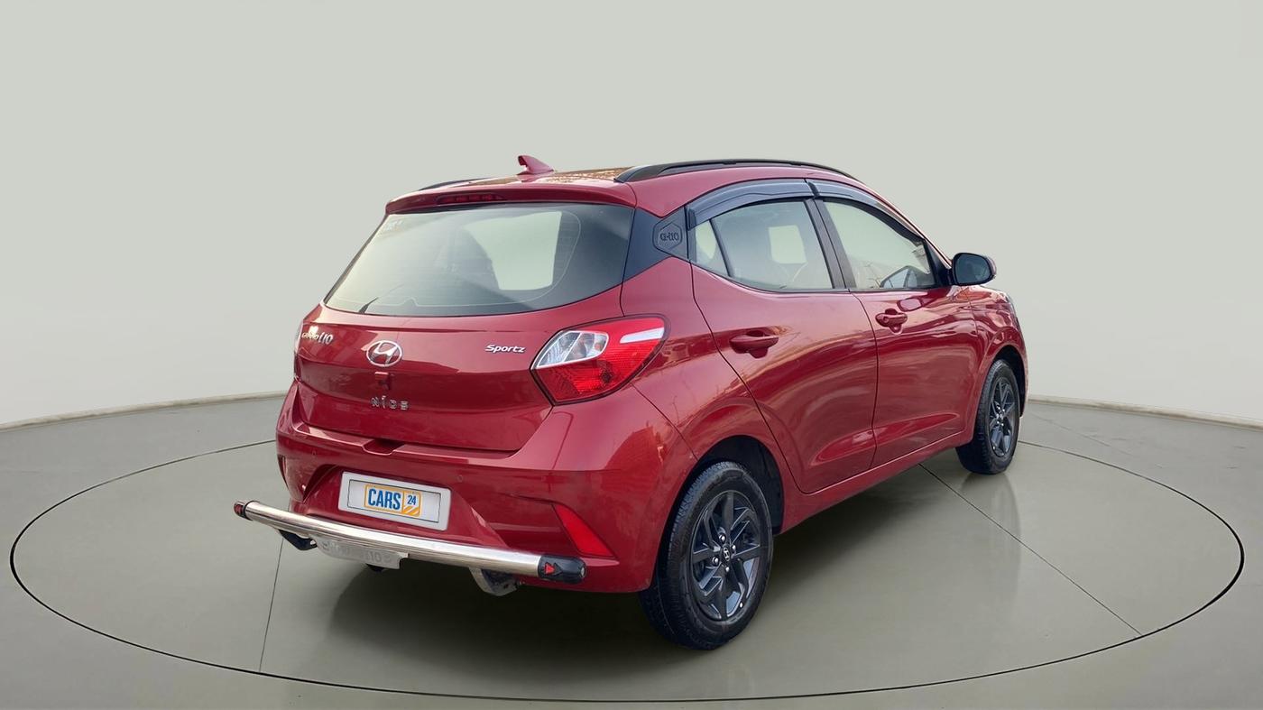 2019 Hyundai GRAND I10 NIOS SPORTZ 1.2 KAPPA VTVT, Petrol, Manual, 74,785 km, Right Back Diagonal