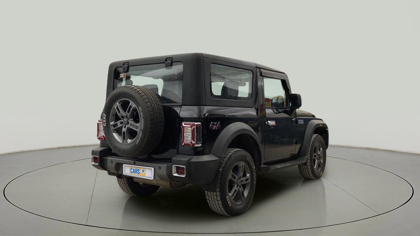 2021 Mahindra Thar LX PETROL HT 4WD AT, Petrol, Automatic, 34,098 km, Right Back Diagonal