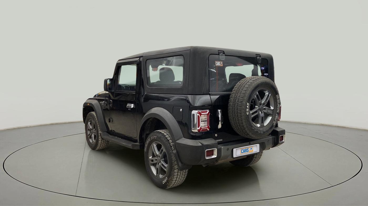 2021 Mahindra Thar LX PETROL HT 4WD AT, Petrol, Automatic, 34,098 km, Left Back Diagonal