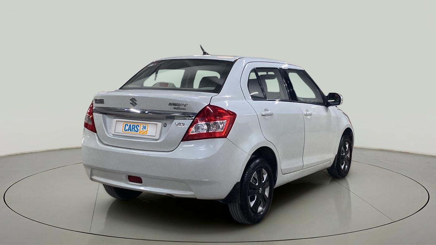 2012 Maruti Swift Dzire VXI, Petrol, Manual, 67,998 km, Right Back Diagonal
