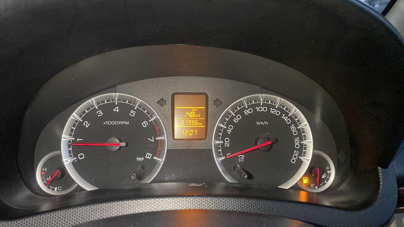 2012 Maruti Swift Dzire VXI, Petrol, Manual, 67,998 km, Odometer Image