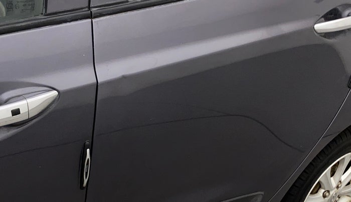 2015 Hyundai Grand i10 ASTA 1.2 KAPPA VTVT, Petrol, Manual, 30,203 km, Rear left door - Slightly dented