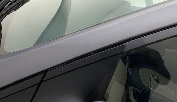 2015 Hyundai Grand i10 ASTA 1.2 KAPPA VTVT, Petrol, Manual, 30,203 km, Left A pillar - Paint is slightly faded
