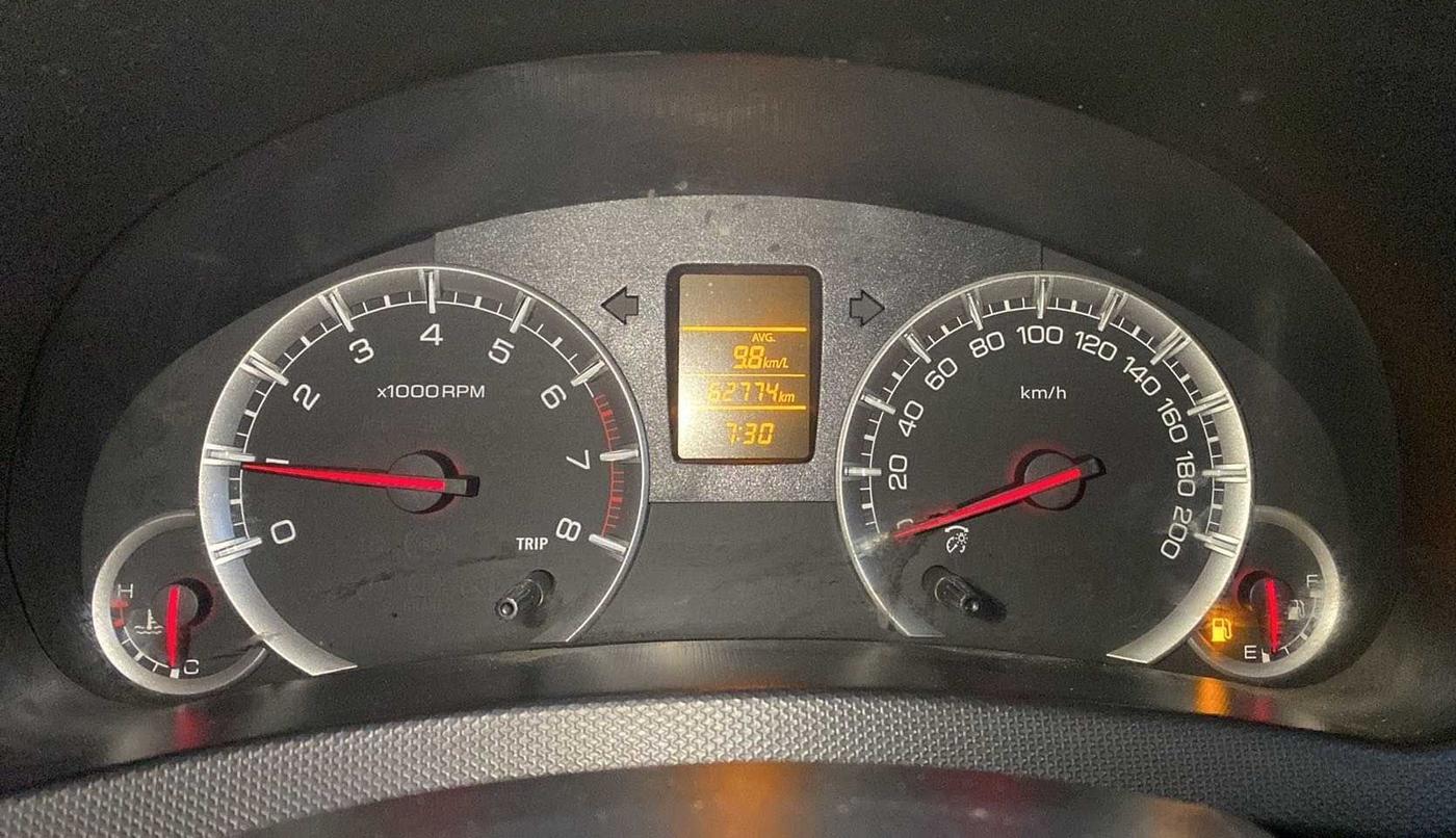 2017 Maruti Swift VXI, Petrol, Manual, 62,781 km, Odometer Image