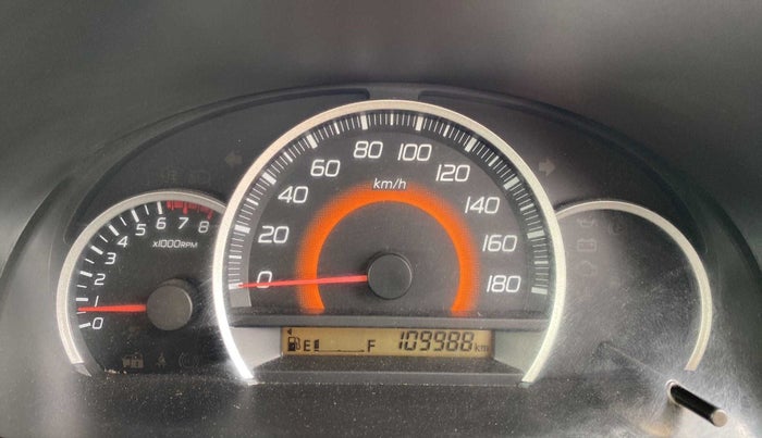 2013 Maruti Wagon R 1.0 VXI, Petrol, Manual, 1,09,983 km, Odometer Image
