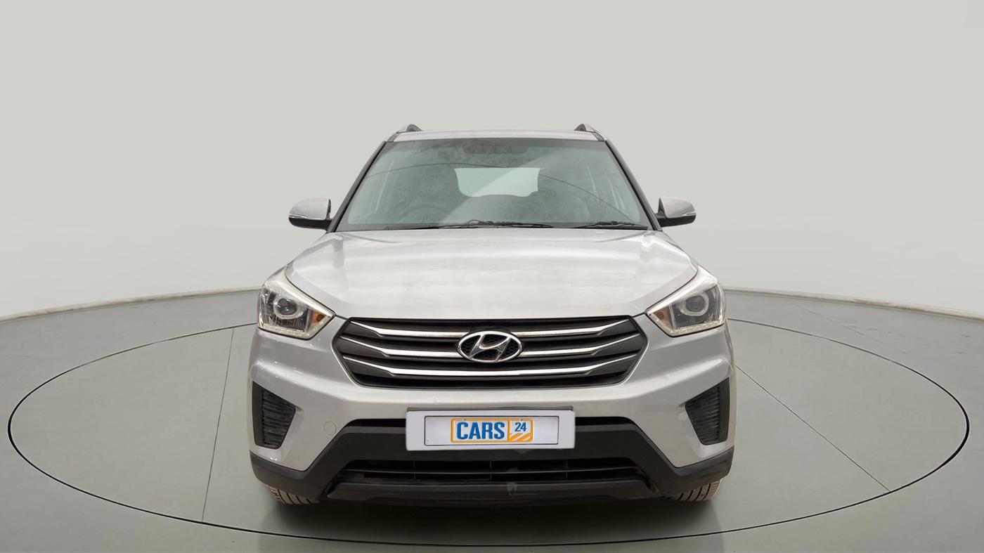 2017 Hyundai Creta E PLUS 1.6 PETROL, Petrol, Manual, 46,356 km, Front