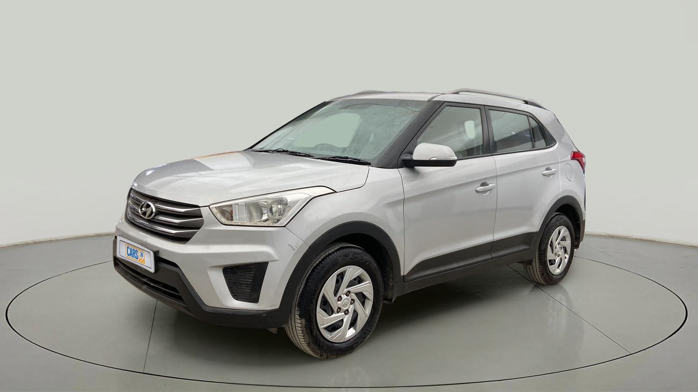 2017 Hyundai Creta E PLUS 1.6 PETROL, Petrol, Manual, 46,356 km, Left Front Diagonal