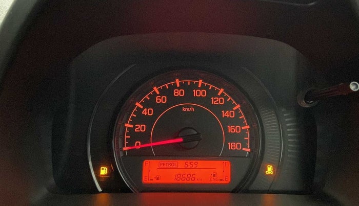 2020 Maruti New Wagon-R LXI CNG (O) 1.0, CNG, Manual, 18,852 km, Odometer Image