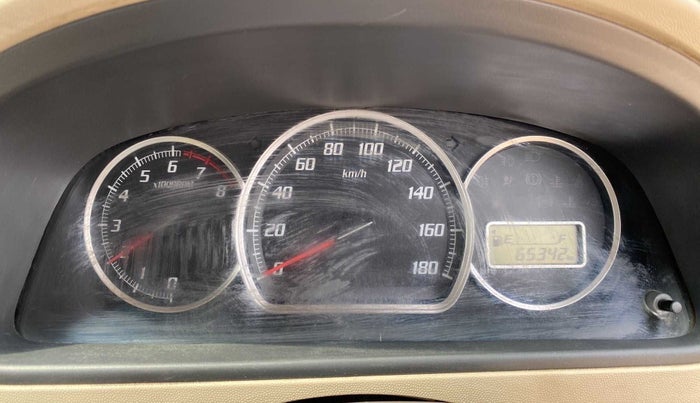 2012 Maruti Zen Estilo VXI, Petrol, Manual, 65,340 km, Odometer Image