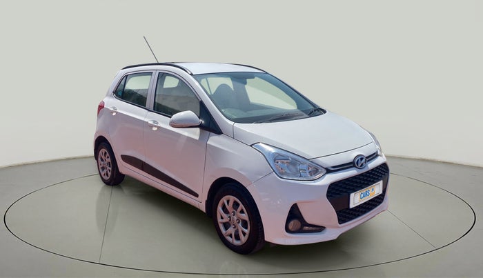 2018 Hyundai Grand i10 SPORTZ 1.2 KAPPA VTVT, Petrol, Manual, 36,861 km, Right Front Diagonal