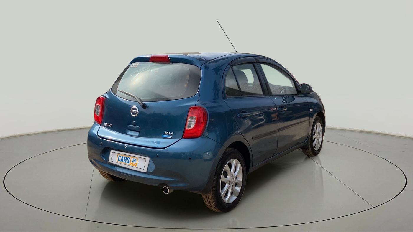 2016 Nissan Micra XV CVT, Petrol, Automatic, 27,930 km, Right Back Diagonal
