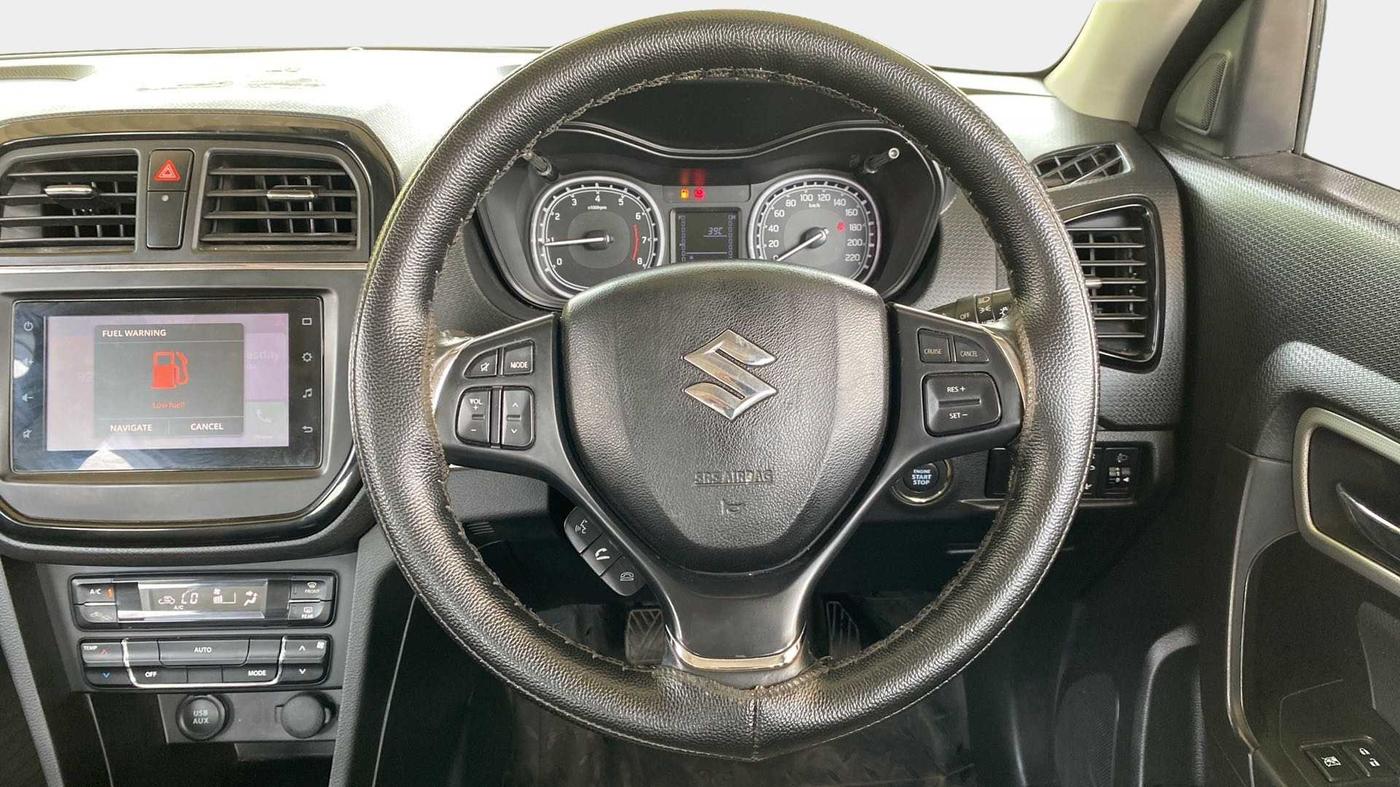 2020 Maruti Vitara Brezza ZXI PLUS, Petrol, Manual, 67,258 km, Steering Wheel Close Up