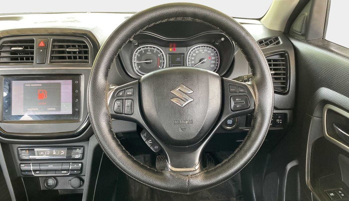 2020 Maruti Vitara Brezza ZXI PLUS, Petrol, Manual, 67,258 km, Steering Wheel Close Up