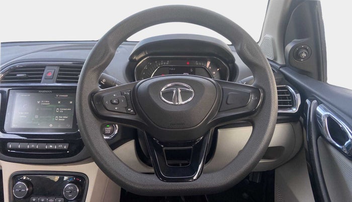 2022 Tata TIGOR XZ PLUS PETROL, Petrol, Manual, 18,904 km, Steering Wheel Close Up