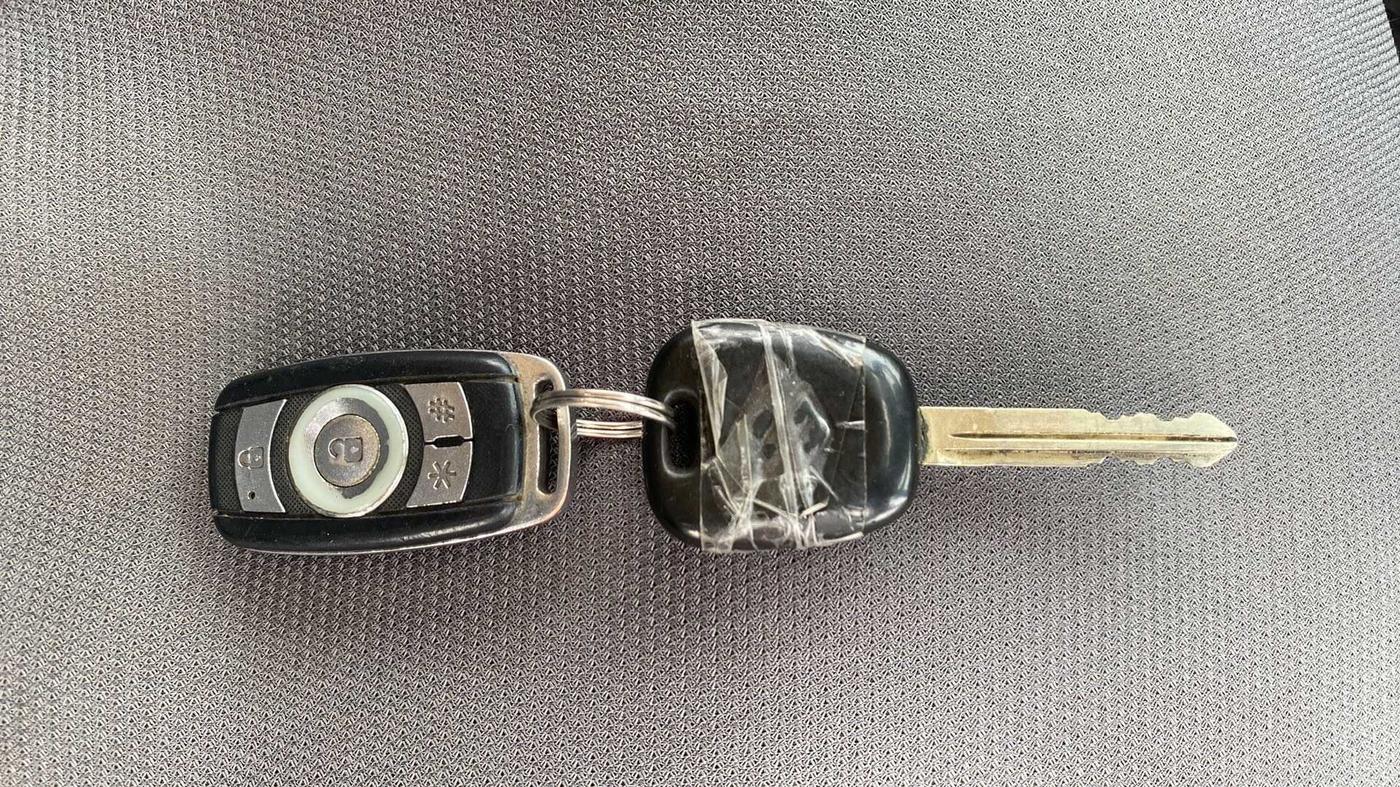 2015 Maruti OMNI E 8 STR, Petrol, Manual, 14,709 km, Key Close Up