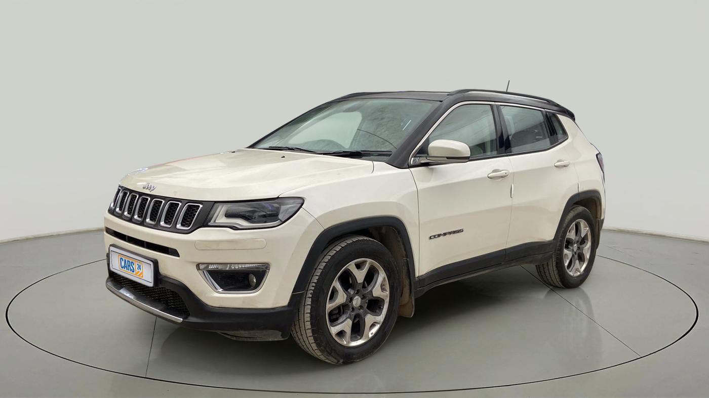 2019 Jeep Compass LIMITED PLUS DIESEL, Diesel, Manual, 57,829 km, Left Front Diagonal