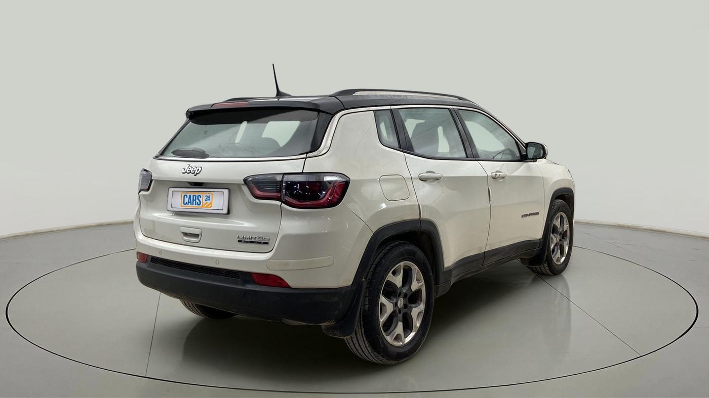 2019 Jeep Compass LIMITED PLUS DIESEL, Diesel, Manual, 57,829 km, Right Back Diagonal
