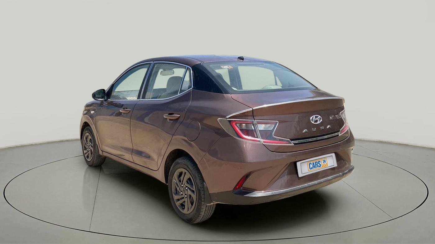 2020 Hyundai AURA S 1.2, Petrol, Manual, 33,737 km, Left Back Diagonal