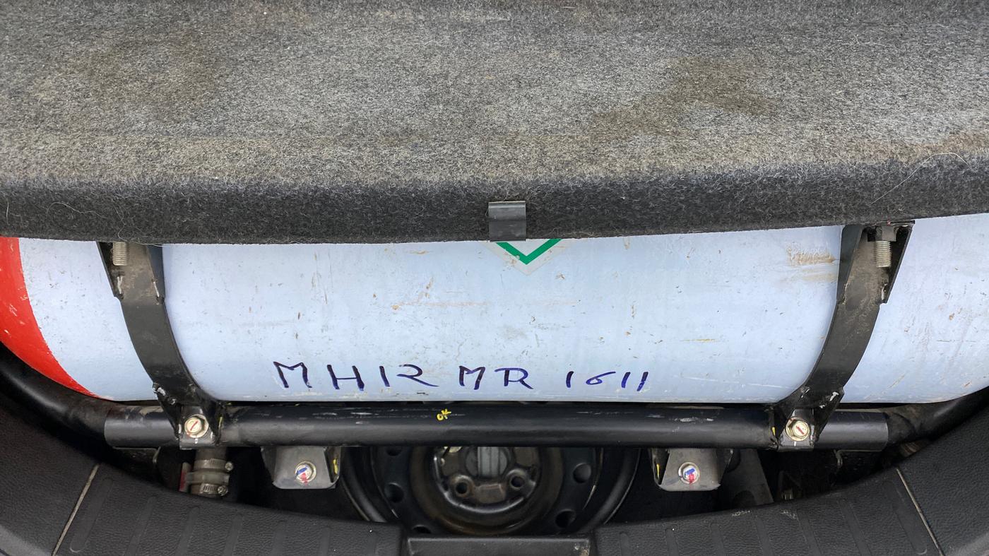 2015 Maruti Wagon R 1.0 LXI CNG, CNG, Manual, 71,412 km, Boot Inside