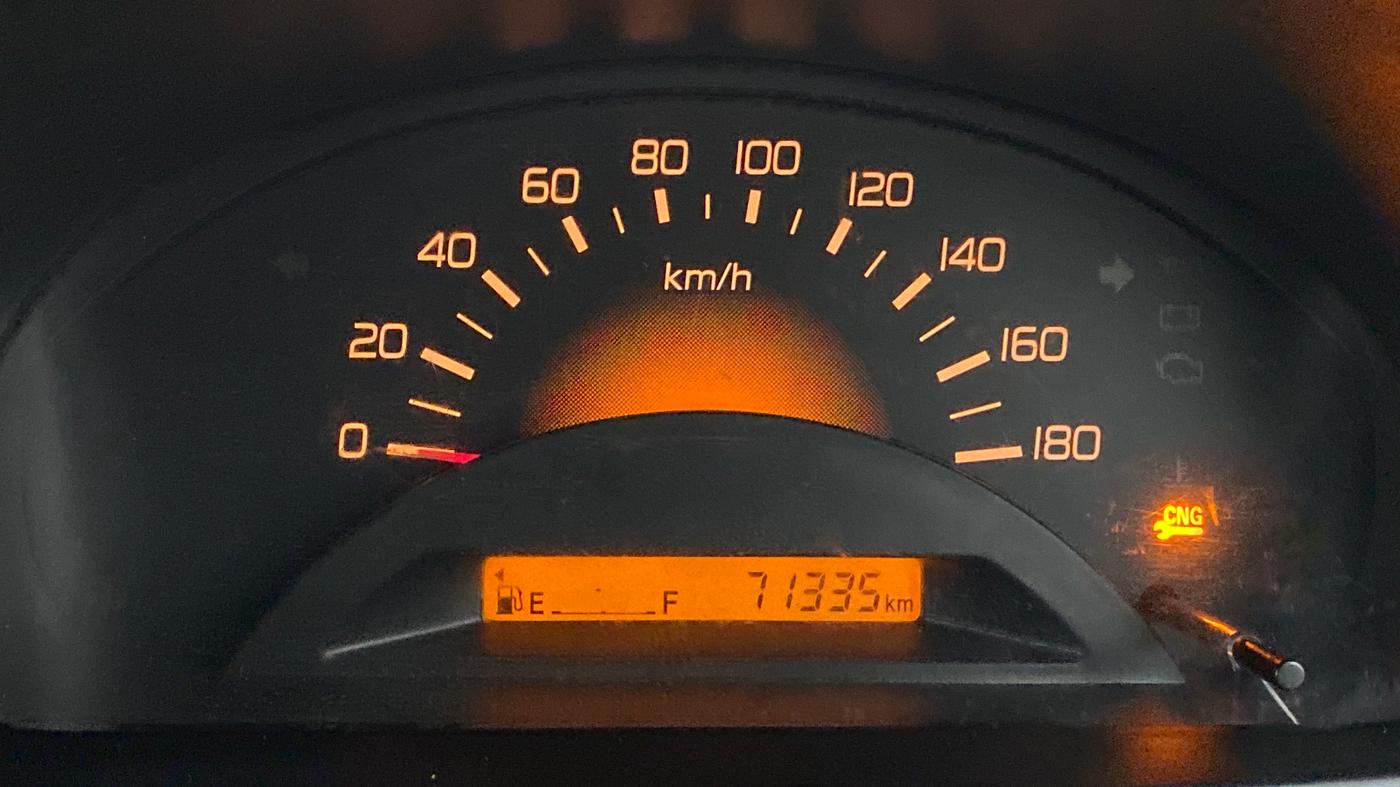2015 Maruti Wagon R 1.0 LXI CNG, CNG, Manual, 71,412 km, Odometer Image