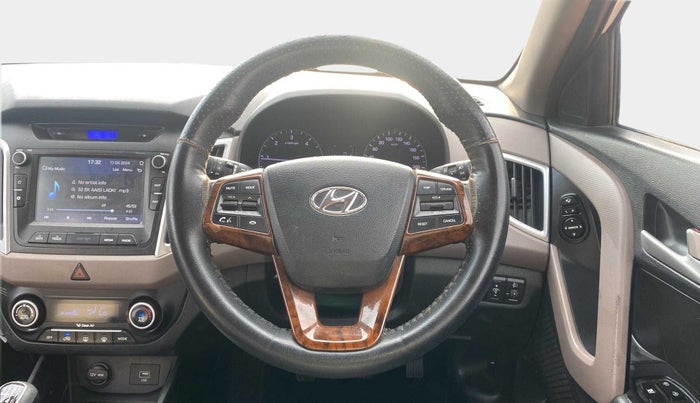 2018 Hyundai Creta SX PLUS 1.6 DIESEL, Diesel, Manual, 76,629 km, Steering Wheel Close Up