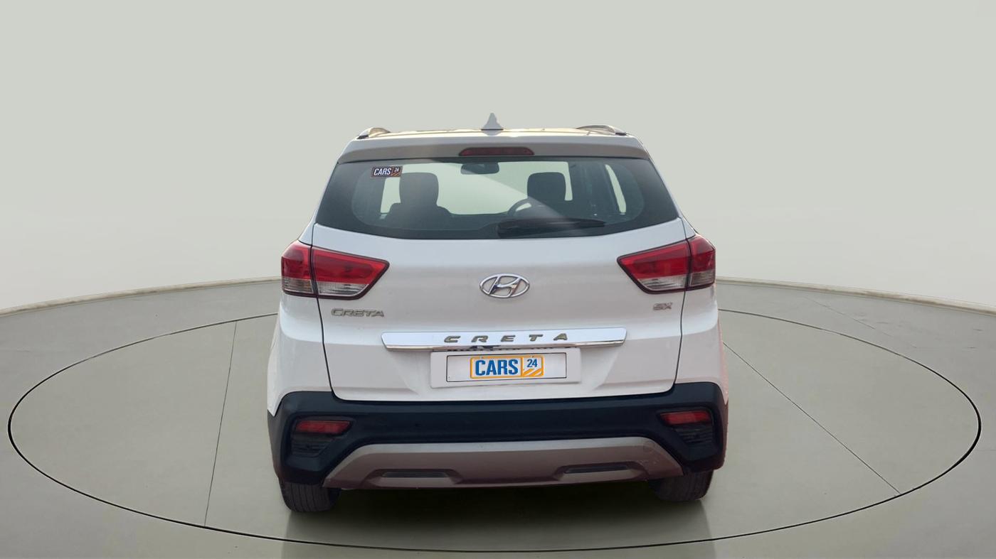 2018 Hyundai Creta SX PLUS 1.6 DIESEL, Diesel, Manual, 76,629 km, Back/Rear