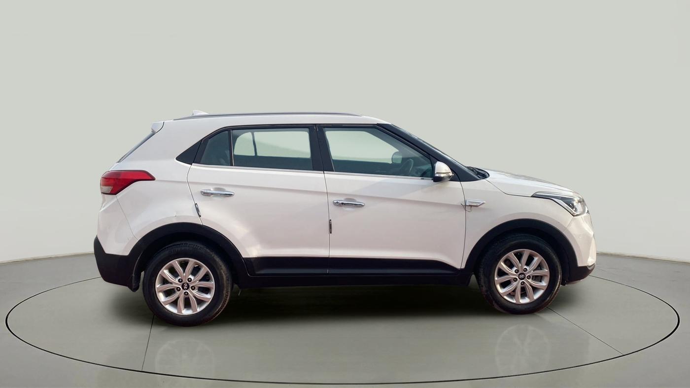 2018 Hyundai Creta SX PLUS 1.6 DIESEL, Diesel, Manual, 76,629 km, Right Side View