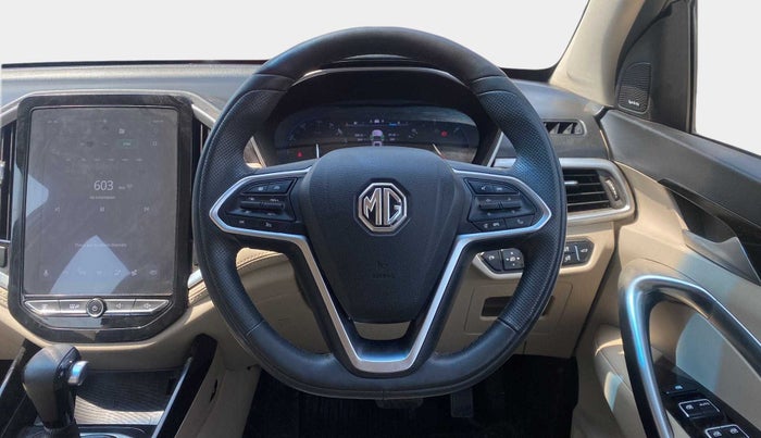 2022 MG HECTOR SHARP 1.5 DCT PETROL, Petrol, Automatic, 11,943 km, Steering Wheel Close Up